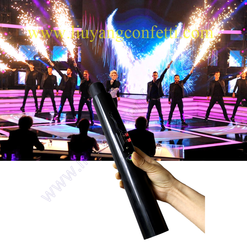 Tirador Pyro de mano, sistema  - Confetti Cannon Tube reseña y precio