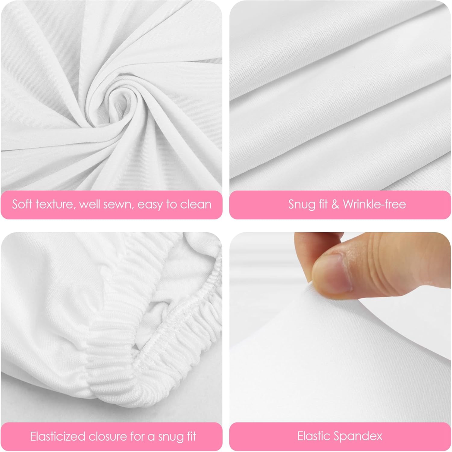 Yeele - 1/3/5 Fundas Elásticas - Dessert Table Backdrop reseña y precio