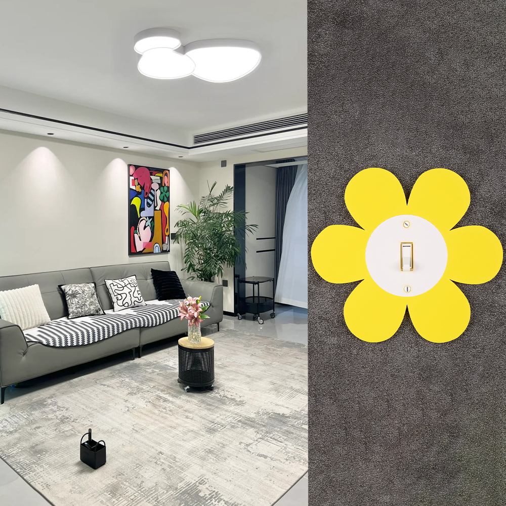 Marco de panel de interruptore - Flower Wall Panel reseña y precio