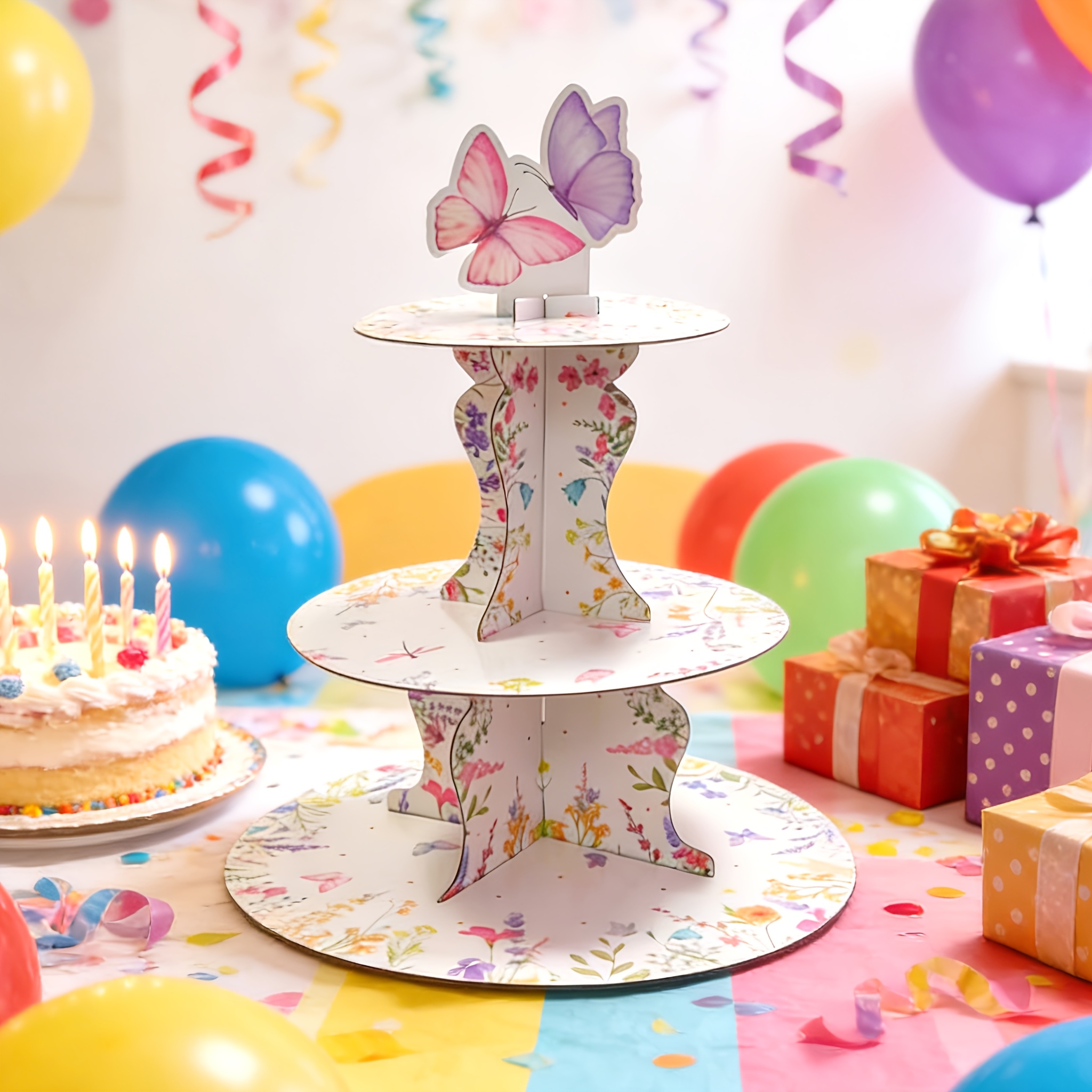 Soporte de Pastel de 3 Niveles - Cupcake Stand Tier reseña y precio