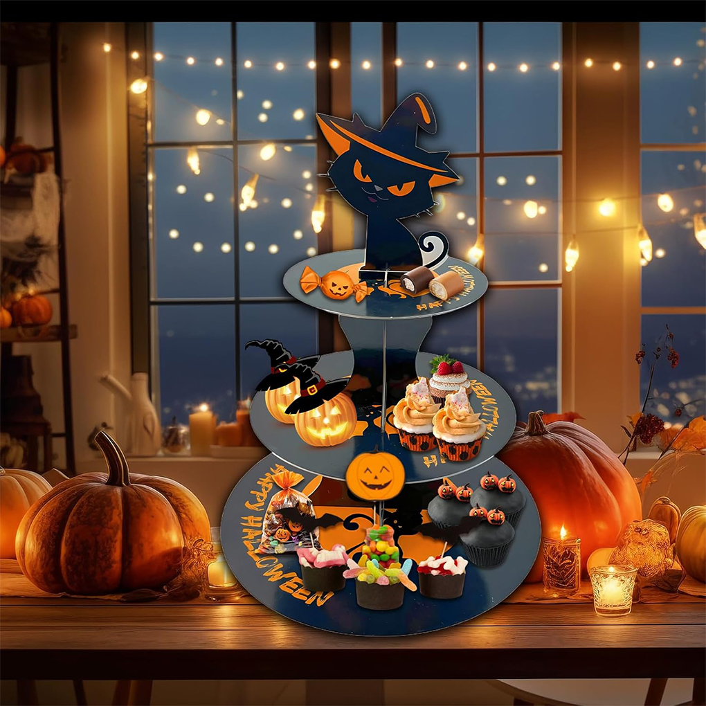 Soporte para pastel de Hallowe - Cupcake Stand Tier reseña y precio