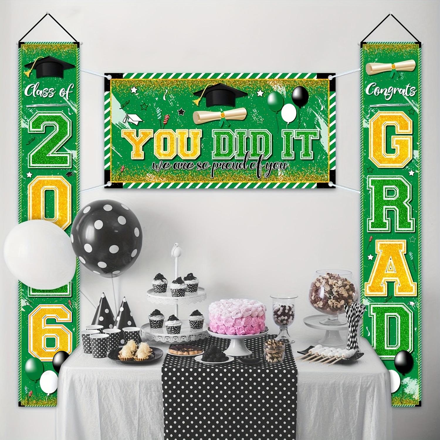 Felicitaciones a la Clase de G - Party Banner Gold reseña y precio