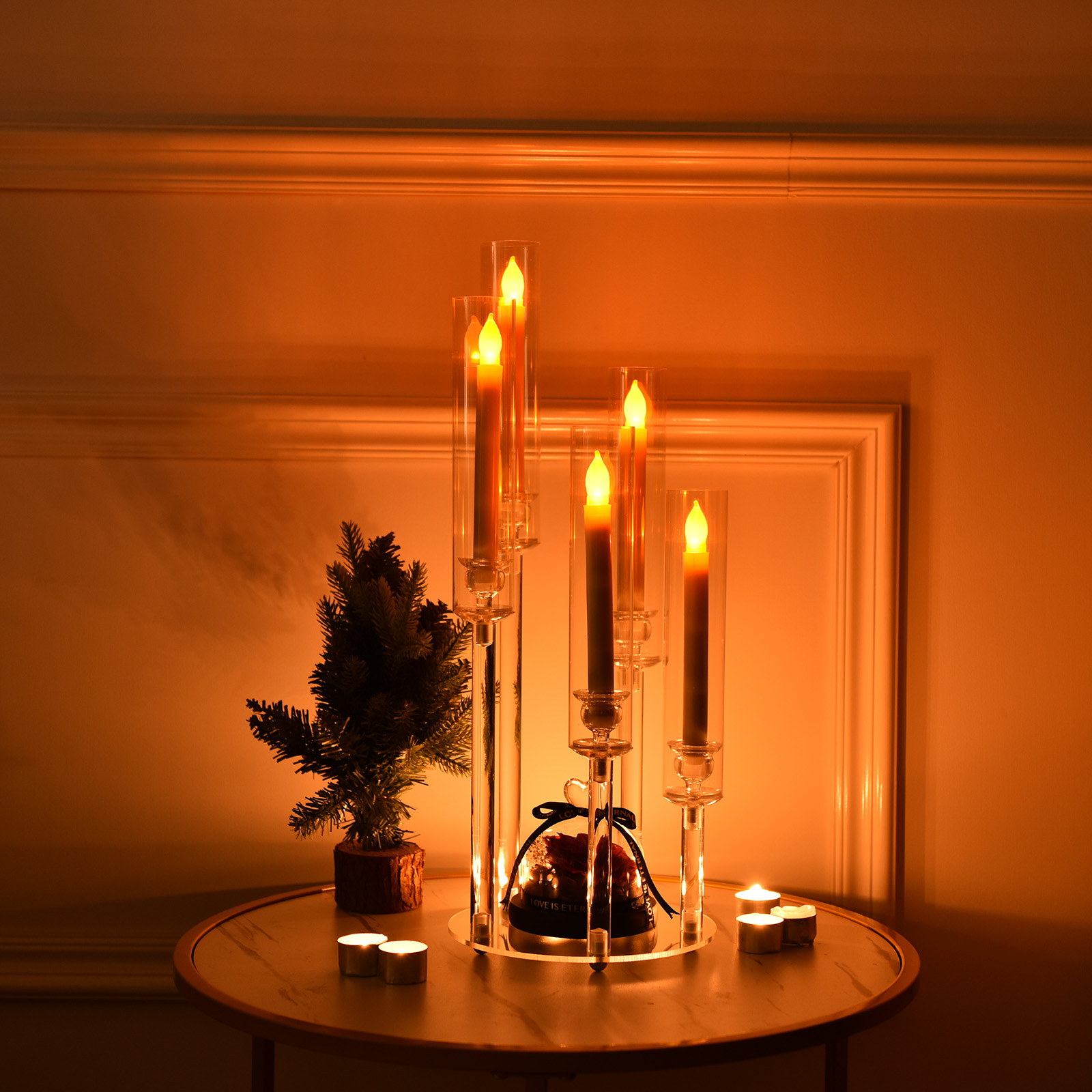 Candelabros Acrílicos Transpar - Centerpiece Stick reseña y precio