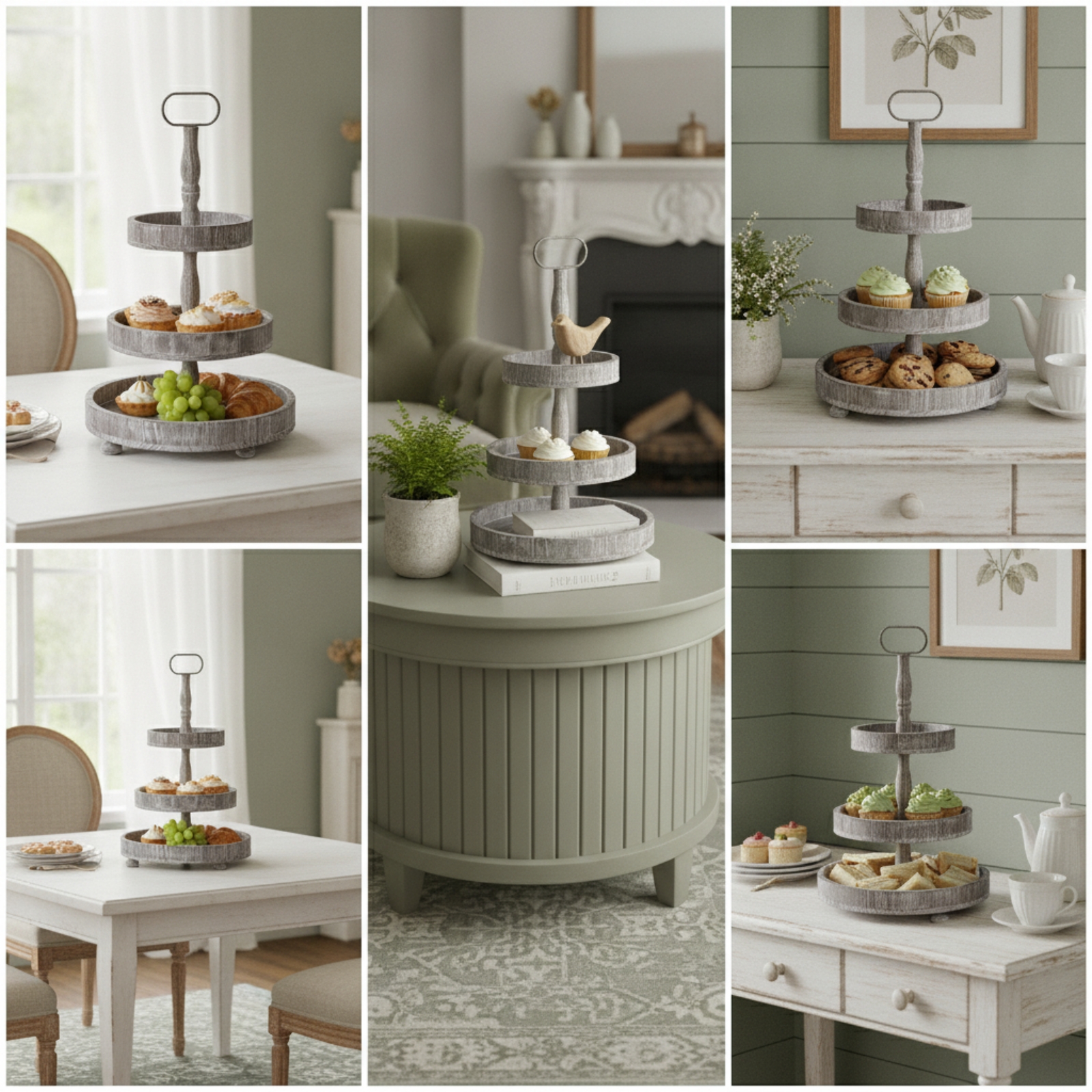 Soporte de Postres de 3 Nivele - Cupcake Stand Tier reseña y precio