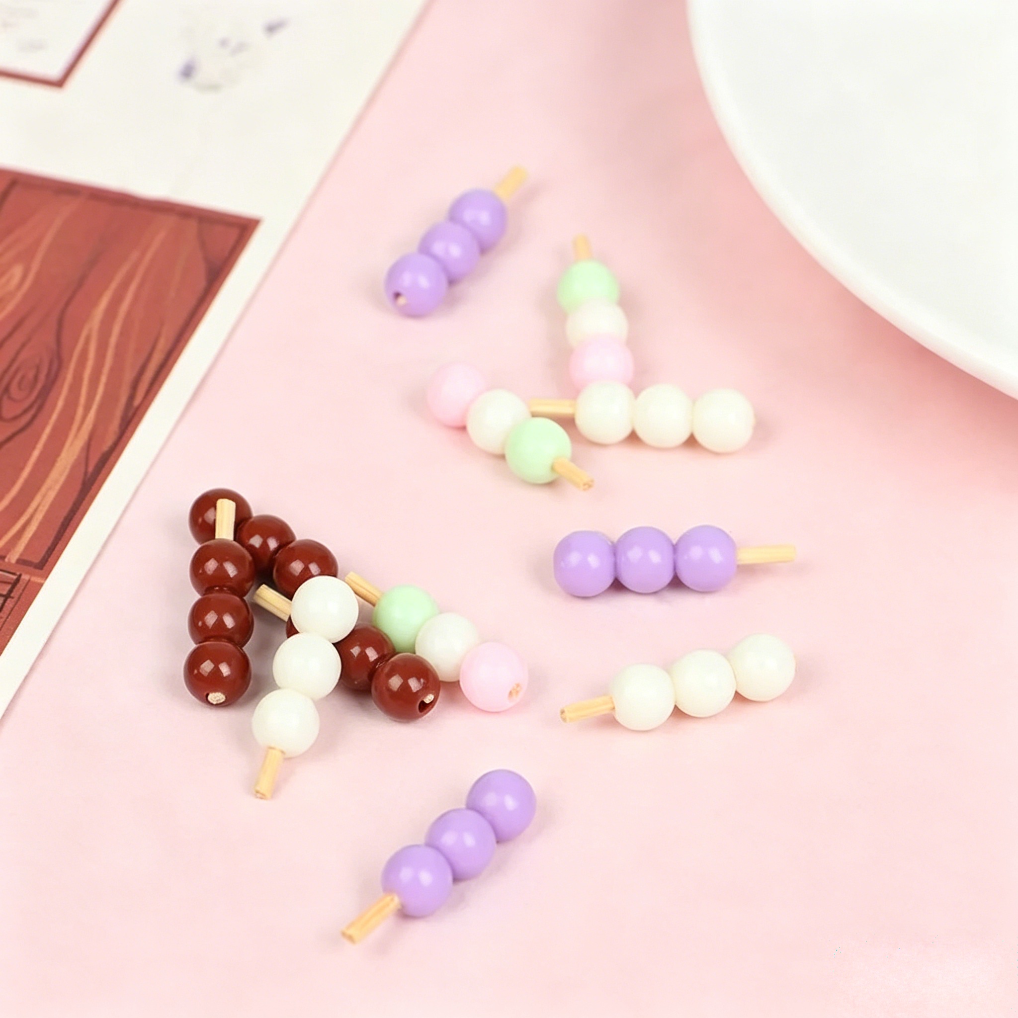 5 Piezas de Mini Bolas de Pesc - Centerpiece Stick reseña y precio